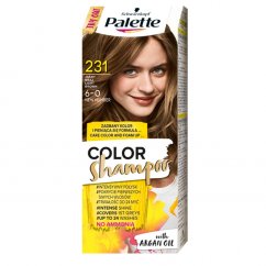 Palette, Color Shampoo šampón na farbenie vlasov až na 24 umytí 231 (6-0) svetlohnedá