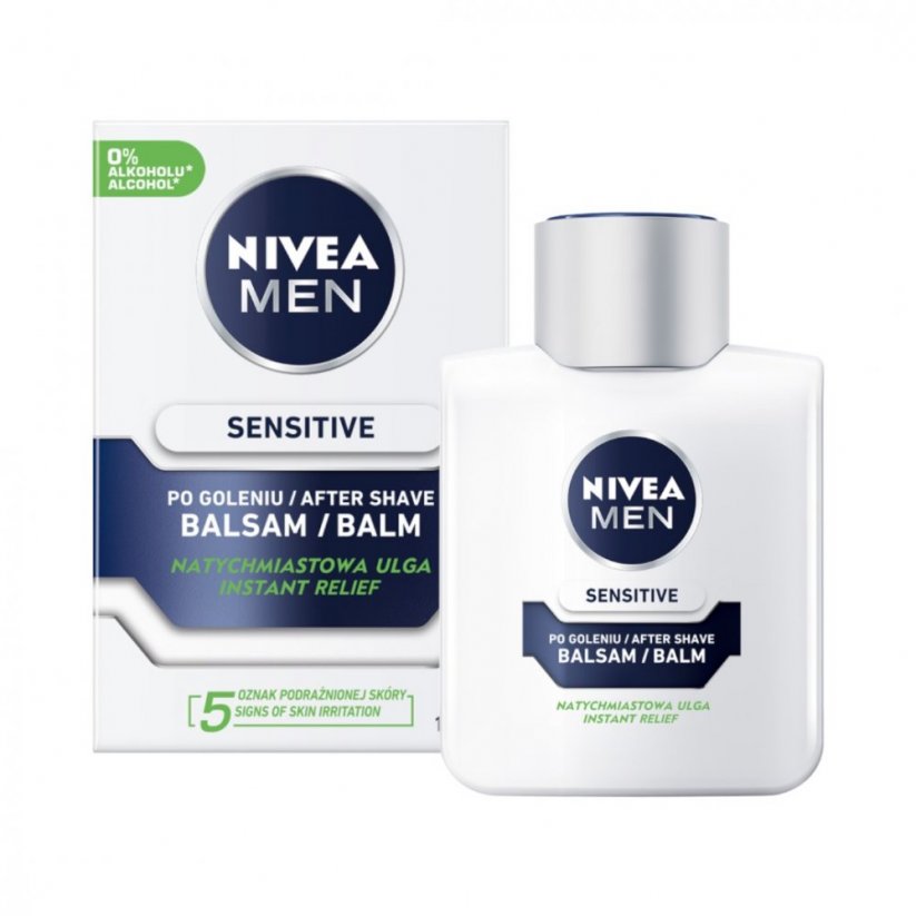 Nivea, Men Sensitive łagodzący balsam po goleniu 100ml