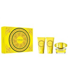 Versace, Yellow Diamond set WC voda 50ml + telové mlieko 50ml + sprchový gél 50ml