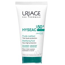 URIAGE Hyseac zmatňujúci opaľovací krém SPF50+ 50ml