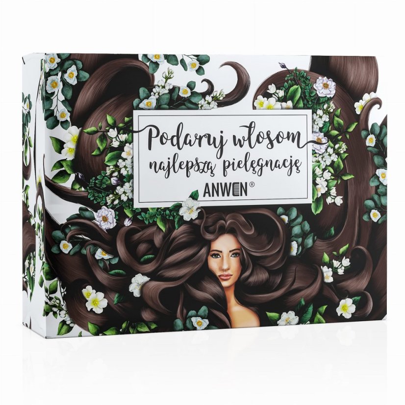 Anwen, Podaruj Włosom Najlepszą Pielęgnację zestaw Hair Me More szampon do włosów 200ml + Nothing Sili maska do włosów 200ml + Happy Ends serum na końcówki 20ml