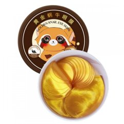 SersanLove, hydrogelové oční polštářky Golden Snail s kyselinou hyaluronovou a přírodními výtažky 60ks.