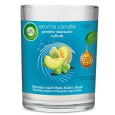 Air Wick, Aroma Candle świeca zapachowa Powiew Świeżości 220g