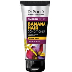 Dr. Sante, Banana Hair Conditioner wygładzająca odżywka do włosów z sokiem bananowym 200ml