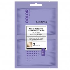 Marion, Color Esperto fialová maska na ochladenie farby pre blond vlasy 2x20ml