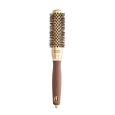 Olivia Garden, Expert Blowout Shine Brush for Gold/Brown 25 mm tvarovanie a sušenie vlasov