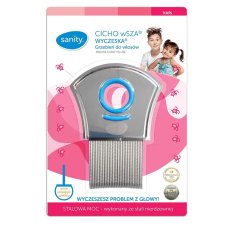 Sanity Kids CICHO wSZA WYCZESKA hřeben na vši