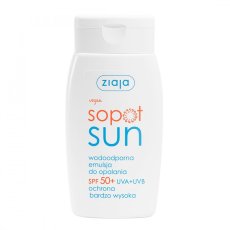 Ziaja, Sopot Sun voděodolná opalovací emulze SPF50+ 125ml