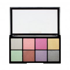 Makeup Revolution, Ultra Cool Glow paleta rozświetlaczy 8x2.5g