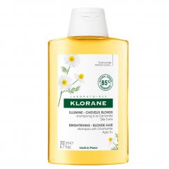 Klorane, Rozjasňujúci šampón s harmančekom na oživenie farby pre blond vlasy 200 ml