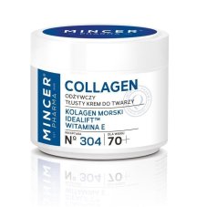 Mincer Pharma, Výživný krém na mastný obličej s kolagenem 70+ č. 304 50ml