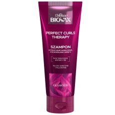 BIOVAX, Glamour Perfect Curls Therapy intenzívny hydratačný šampón na kučeravé a vlnité vlasy 200 ml