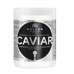 Kallos Cosmetics, KJMN Caviar Restorative Hair Mask rewitalizująca maska do włosów z ekstraktem z kawioru 1000ml