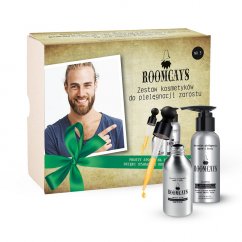 ROOMCAYS, Zestaw #3 kosmetyków dla mężczyzn szampon do brody 120ml + olejek do brody 50ml