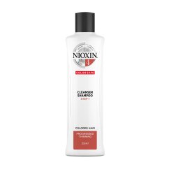 NIOXIN, System 4 Cleanser Shampoo oczyszczający szampon do włosów farbowanych znacznie przerzedzonych 300ml