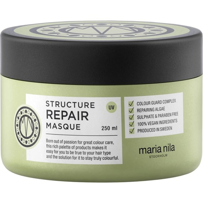 Maria Nila, Structure Repair Masque na suché a poškodené vlasy 250ml