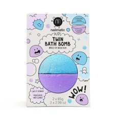 Nailmatic, Detská dvojitá bomba do kúpeľa Blue/Violet 170g