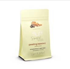 Fluff, Kávový peeling proti celulitíde a spevňujúci karamelový kávový telový peeling 100g