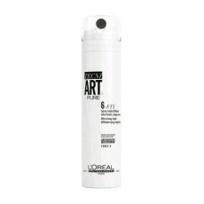 L'Oreal Professionnel, Tecni Art Pure 6-Fix Ultra-Fixing Triple Diffusion Spray lakier do włosów Force 6 250ml