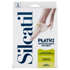 Silcatil Exfoliační polštářky na paty 1 pár