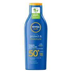 Nivea, Sun Protect & Moisture Hydratačné mlieko na opaľovanie SPF50+ 200ml