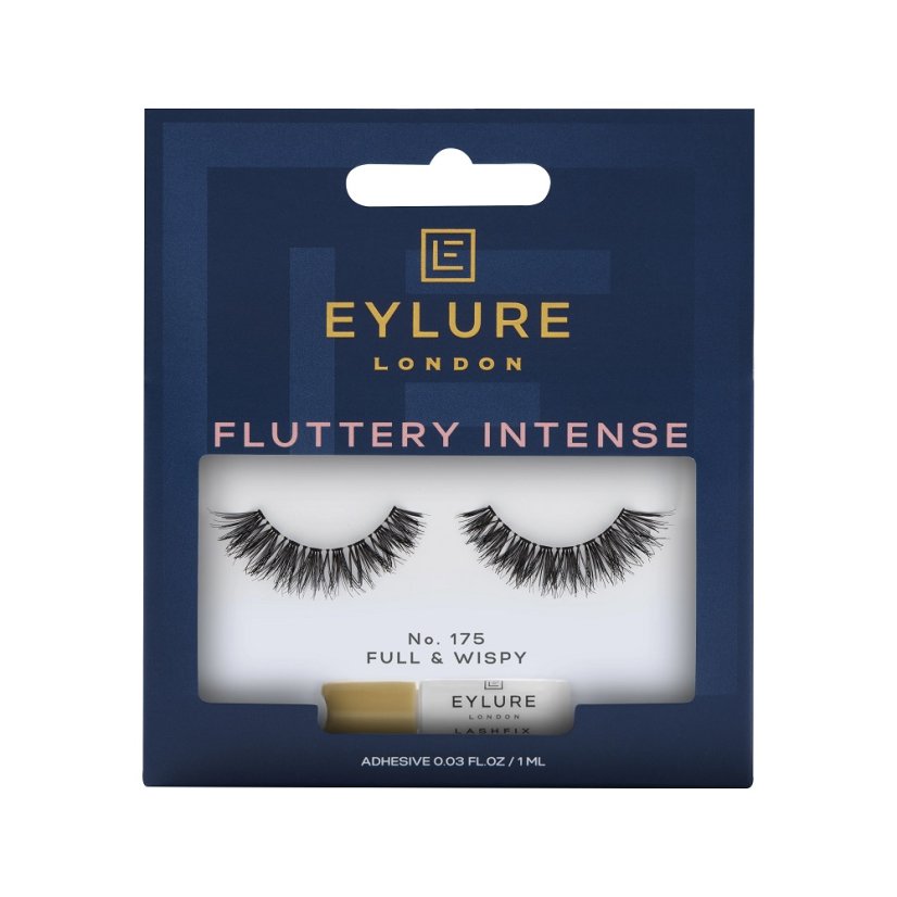 Eylure, Fluttery Intense Lashes umělé řasy s lepidlem s dvojitým objemovým efektem č. 175