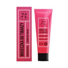 Four Spikes Soap House, Vyhladzujúca pleťová maska Black Elderberry and Mallow 50ml