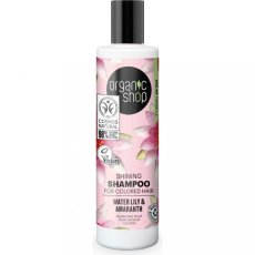 Organic Shop, Shining Shampoo nabłyszczający szampon do włosów farbowanych Water Lily & Amaranth 280ml