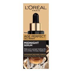 L'Oréal Paris, Age Perfect Cell Renew Midnight Serum sérum proti vráskam na tvár 30 ml