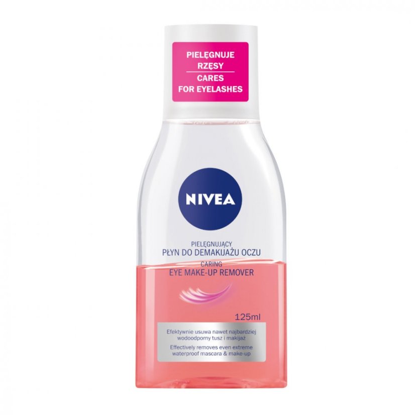 Nivea, Pielęgnujący dwufazowy płyn do demakijażu oczu 125ml