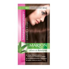 Marion, Farbiaci šampón 4-8 umytí 63 Čokoládová hneďá 40ml