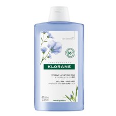 Klorane, Šampón na objem s ľanom na dodanie objemu 400ml