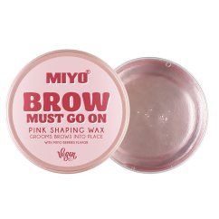 MIYO, Brow Must Go On wosk do brwi Pink 30g