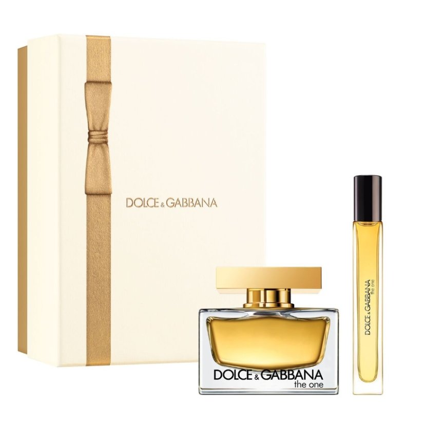 Dolce & Gabbana The One Woman Eau de Parfum Sada The One Woman: parfémová voda ve spreji 75 ml + miniatura parfémové vody 10 ml