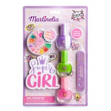Martinelia Super Girl sada lakov na nechty 4ml 3ks + sada na nechty 1 ks + pilník na nechty 1 ks + tyčinka na nechty 1 ks