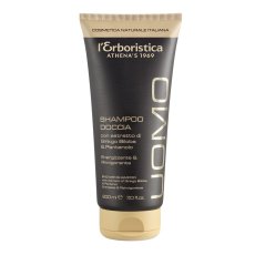 L'Erboristica, Uomo Classic energizujúci a osviežujúci sprchový gél 2v1 200ml