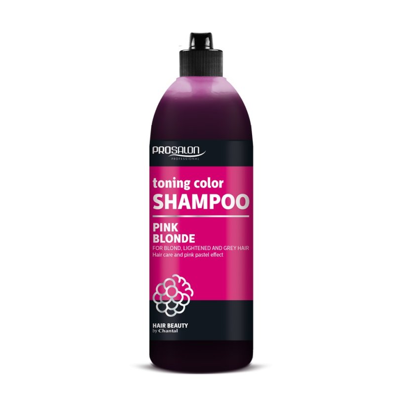 Chantal, Prosalon Tonizujúci šampón na farby Ružový šampón na farby Blonde 500g