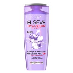 L'Oréal Paris, Elseve Hyaluron Plump szampon wypełniający nawilżeniem do włosów odwodnionych 400ml
