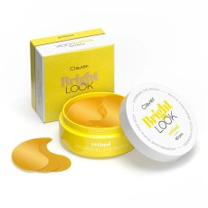 Clavier, Bright Look hydrogélové očné vankúšiky Retinol 60ks.