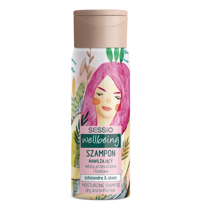 Sessio, Wellbeing szampon nawilżający 300ml