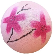Bomb Cosmetics, Cherry Blossom Bath Blaster šumivá guľa do kúpeľa 160g