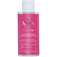 Miya Cosmetics, BEAUTY Lab rozjasňujúce tonikum s kyselinou glykolovou 5% 150ml