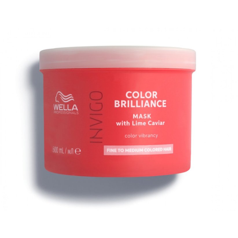 Wella Professionals, Invigo Color Brilliance Mask pre jemné a normálne vlasy na zvýraznenie farby 500 ml