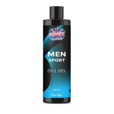 Ronney Men Sport šampon a sprchový gel 2 v 1 pro muže 300 ml
