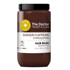 The Doctor, Health & Care maska do włosów stymulująca cebulki Imbir + Kofeina 946ml