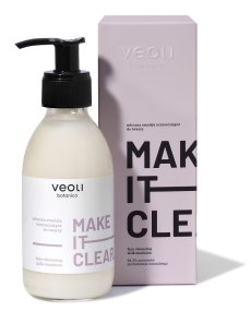 Veoli Botanica, Make It Clear mliečna čistiaca emulzia na tvár 200 ml