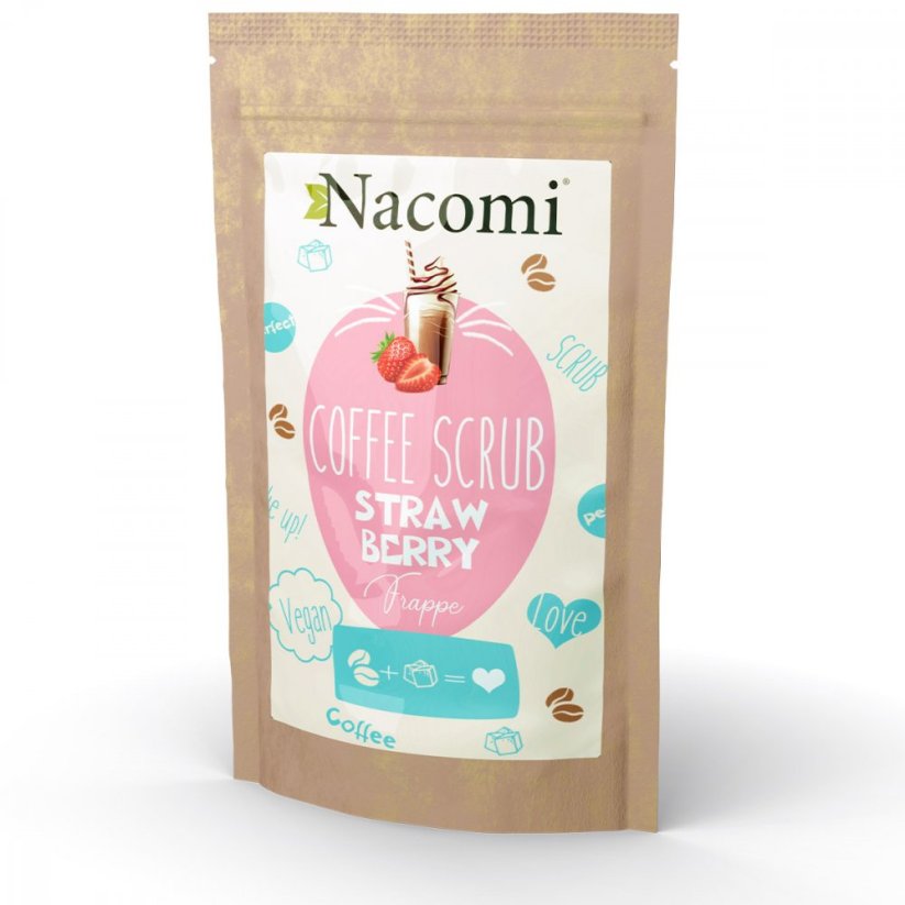 Nacomi, Coffee Scrub peeling kawowy Truskawka 200g