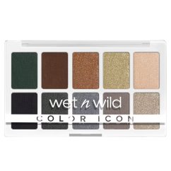Wet n Wild, Color Icon 10 Pan Palette paleta cieni do powiek Lights Off 12g