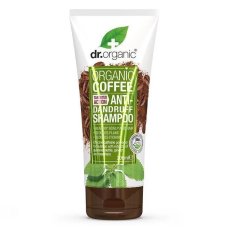 Dr.Organic, Coffee Anti-Dandruff Shampoo szampon przeciwłupieżowy z ekstraktem z organicznej kawy 200ml