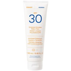 Korres, Yoghurt Sunscreen Emulsion Body + Face emulsja ochronna do ciała i twarzy SPF30 250ml